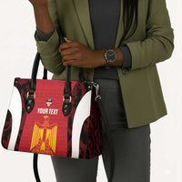 Custom Egypt Football Leather Bag 2026 Go Pharaohs Ancient Egyptian Pattern - Wonder Print Shop