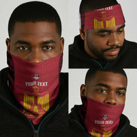 Custom Egypt Football Neck Gaiter 2026 Go Pharaohs Ancient Egyptian Pattern - Wonder Print Shop