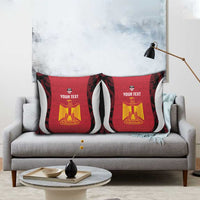 Custom Egypt Football Pillow Cover 2026 Go Pharaohs Ancient Egyptian Pattern - Wonder Print Shop