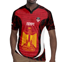 Custom Egypt Football Rugby Jersey 2026 Go Pharaohs Ancient Egyptian Pattern LT14