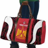 Custom Egypt Football Travel Bag 2026 Go Pharaohs Ancient Egyptian Pattern - Wonder Print Shop