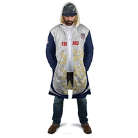 Custom England 2026 Football Cloak Go Three Lions Grunge Style - Wonder Print Shop