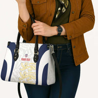 Custom England 2026 Football Leather Bag Go Three Lions Grunge Style - Wonder Print Shop