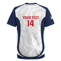 Custom England 2026 Football Rugby Jersey Go Three Lions Grunge Style - Wonder Print Shop