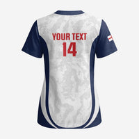Custom England 2026 Football Scrub Top Go Three Lions Grunge Style - Wonder Print Shop