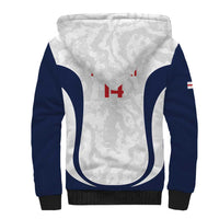 Custom England 2026 Football Sherpa Hoodie Go Three Lions Grunge Style - Wonder Print Shop