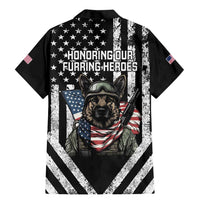 USA National K9 Veterans Day Family Matching Mermaid Dress and Hawaiian Shirt Honoring Our Furring Heroes