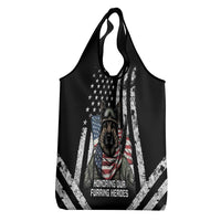 USA National K9 Veterans Day Grocery Bag Honoring Our Furring Heroes