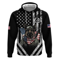 USA National K9 Veterans Day Hoodie Honoring Our Furring Heroes