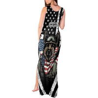 USA National K9 Veterans Day Tank Maxi Dress Honoring Our Furring Heroes