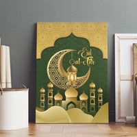 Eid al-Fitr Canvas Wall Art Khair Mubarak Islamic Pattern