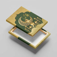 Eid al-Fitr Canvas Wall Art Khair Mubarak Islamic Pattern