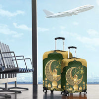Eid al-Fitr Luggage Cover Khair Mubarak Islamic Pattern