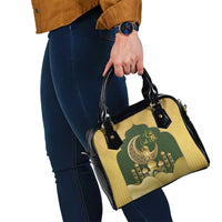 Eid al-Fitr Shoulder Handbag Khair Mubarak Islamic Pattern