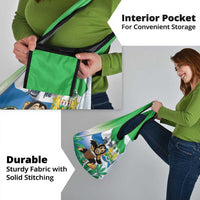 Personalised Sierra Leone Independence Day Grocery Bag Funny Chimpanzee With Drum