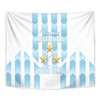 Custom Argentina Football Tapestry Vamos La Albiceleste