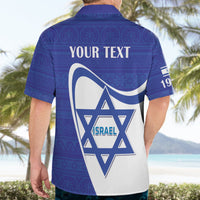 Personalised Israel Independence Day Hawaiian Shirt 2024 Yom Haatzmaut - Wonder Print Shop
