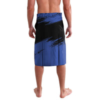 Personalised Israel Independence Day Lavalava Menorah With Cyclamen Persicum Grunge - Wonder Print Shop