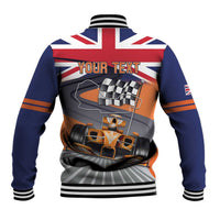 Personalised British Norris Baseball Jacket 2025 Champion Australia GP