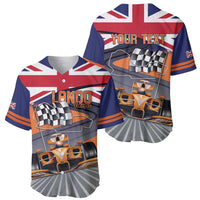 Personalised British Norris Baseball Jersey 2025 Champion Australia GP