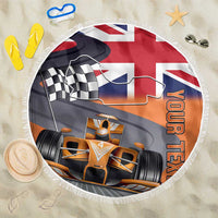 Personalised British Norris Beach Blanket 2025 Champion Australia GP