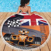 Personalised British Norris Beach Blanket 2025 Champion Australia GP