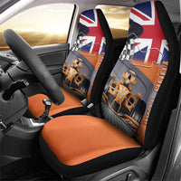 Personalised British Norris Car Seat Cover 2025 Champion Australia GP