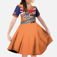 Personalised British Norris Family Matching Summer Maxi Dress and Hawaiian Shirt 2025 Champion Australia GP