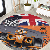 Personalised British Norris Round Carpet 2025 Champion Australia GP