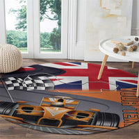 Personalised British Norris Round Carpet 2025 Champion Australia GP