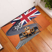Personalised British Norris Rubber Doormat 2025 Champion Australia GP