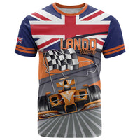 Personalised British Norris T Shirt 2025 Champion Australia GP