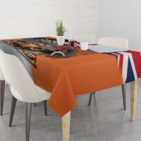 Personalised British Norris Tablecloth 2025 Champion Australia GP