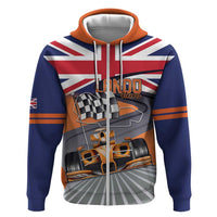 Personalised British Norris Zip Hoodie 2025 Champion Australia GP