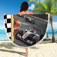 Racing Car 2025 Beach Blanket Born To Speed
