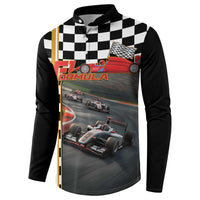Racing Car 2025 Button Sweatshirt Born To Speed