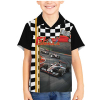 Racing Car 2025 Family Matching Mermaid Dress and Hawaiian Shirt Born To Speed