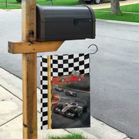 Racing Car 2025 Garden Flag Born To Speed