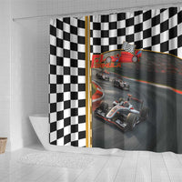 Racing Car 2025 Shower Curtain Born To Speed