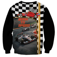 Racing Car 2025 Sweatshirt Born To Speed