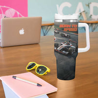 Racing Car 2025 Tumbler With Handle Born To Speed