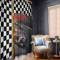 Racing Car 2025 Window Curtain Born To Speed