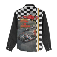Racing Car 2025 Women Casual Shirt Born To Speed
