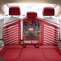 Custom Austria Football Back Car Seat Cover Come On Das Team
