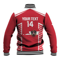 Custom Austria Football Baseball Jacket Come On Das Team