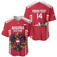 Custom Austria Football Baseball Jersey Come On Das Team