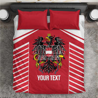 Custom Austria Football Bedding Set Come On Das Team