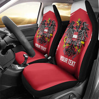 Custom Austria Football Car Seat Cover Come On Das Team