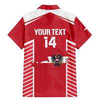 Custom Austria Football Family Matching Mermaid Dress and Hawaiian Shirt Come On Das Team