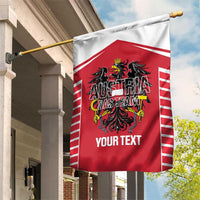Custom Austria Football Garden Flag Come On Das Team